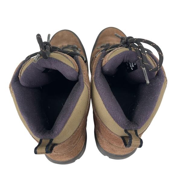 L.L. Bean Women's Hiking Boots Brown Suede Size 9 - Picture 7 of 9